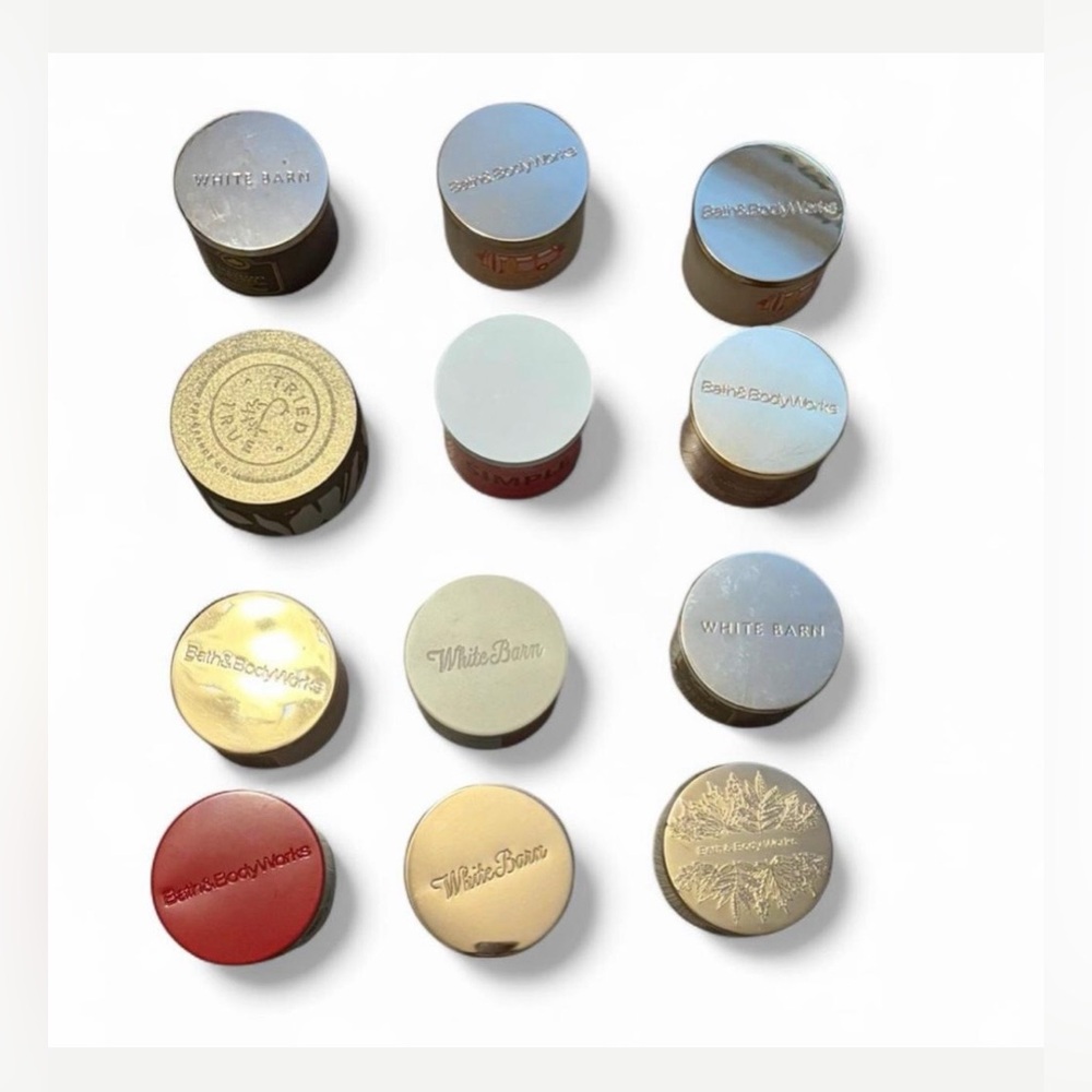 Assorted Empty Candle Collection